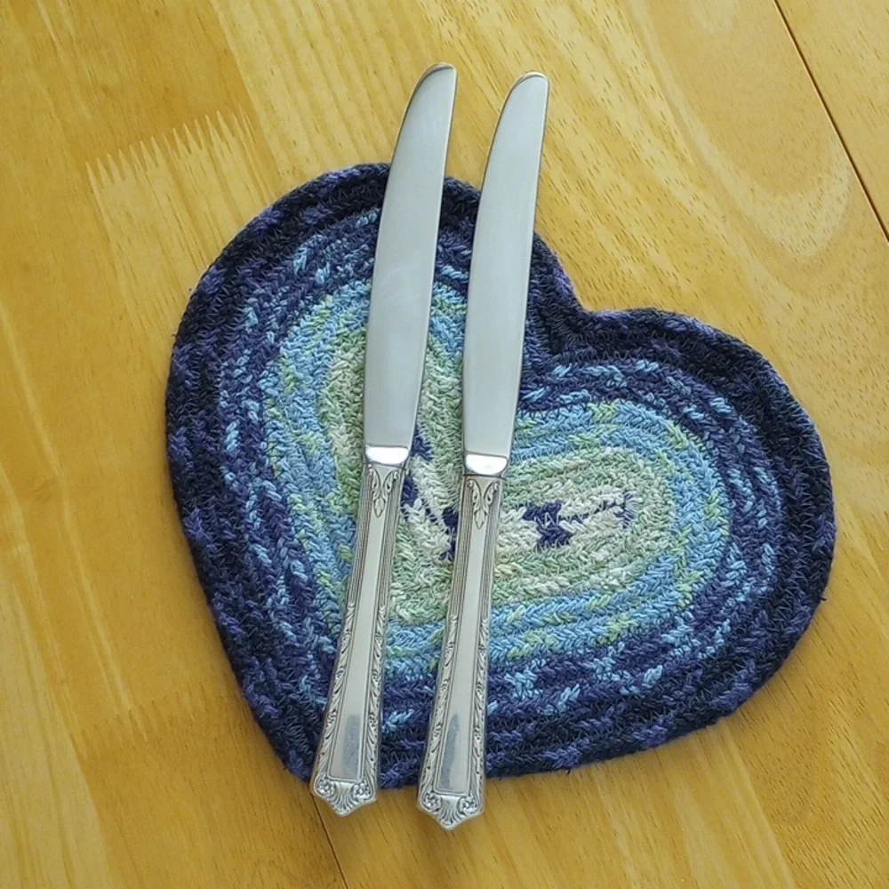 Sterling Silver Dinner Knives - Picture 2 of 8